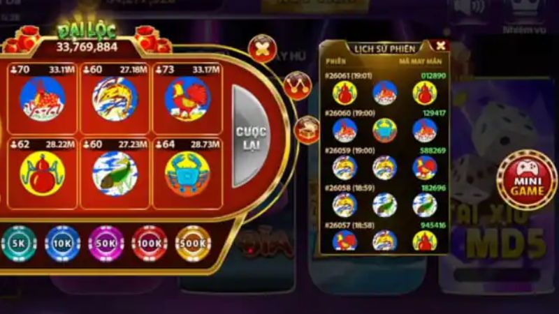 Cung cấp lịch sử kết quả chi tiết, hỗ trợ người chơi phân tích cầu